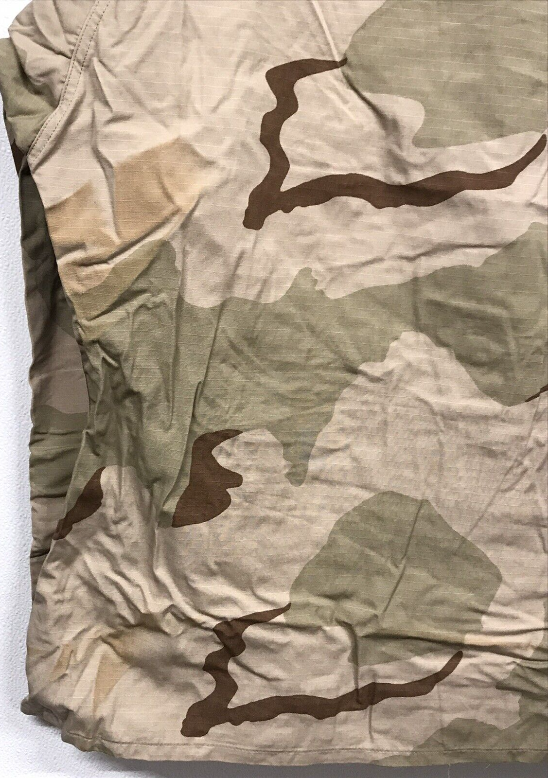 3 Color Desert BDU Combat Coat USGI 50/50 NYCO Ripstop X Large Long
