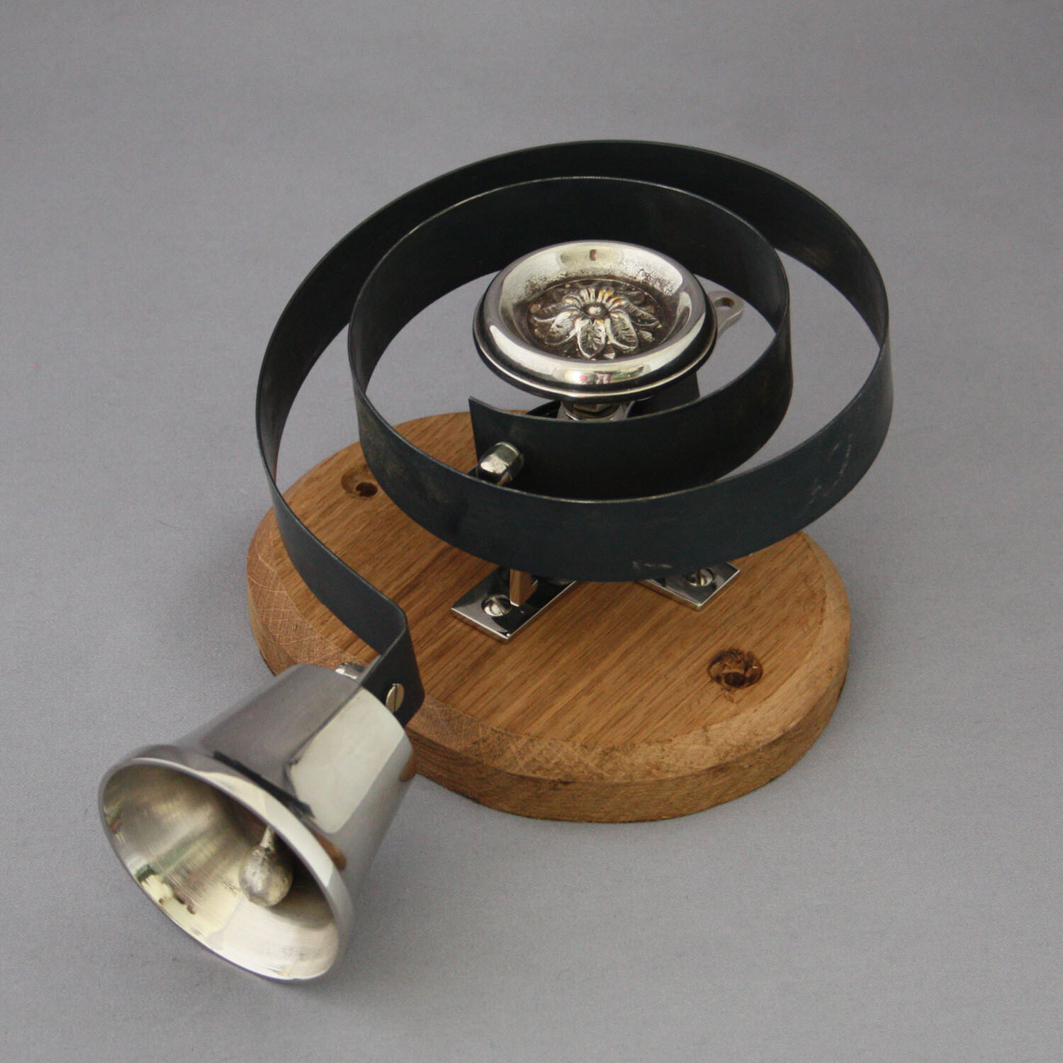 Period Nickel Victorian Servants/Front Door Bell