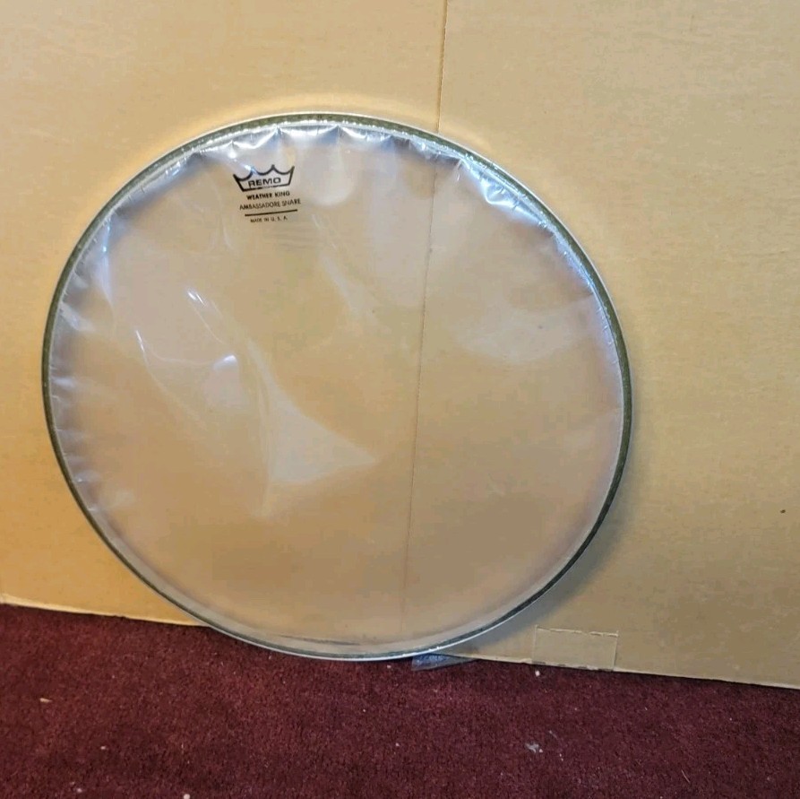 Remo Weather King Ambassador Snare SIDE Drum Head  13 Inches New Old Stock