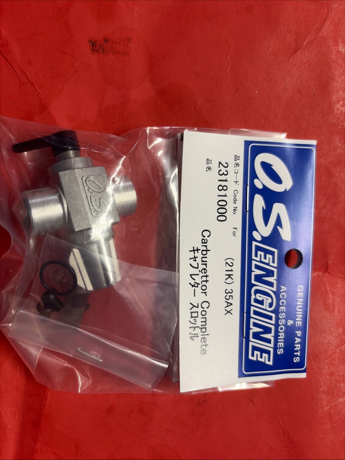 OS 35 AX  CARB 21K NIP