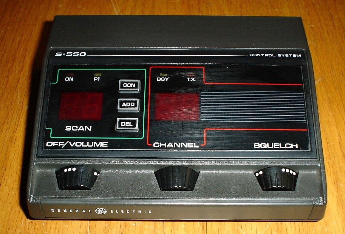 General Electric S-550 Radio Control System Head GE S550 19B801550P3