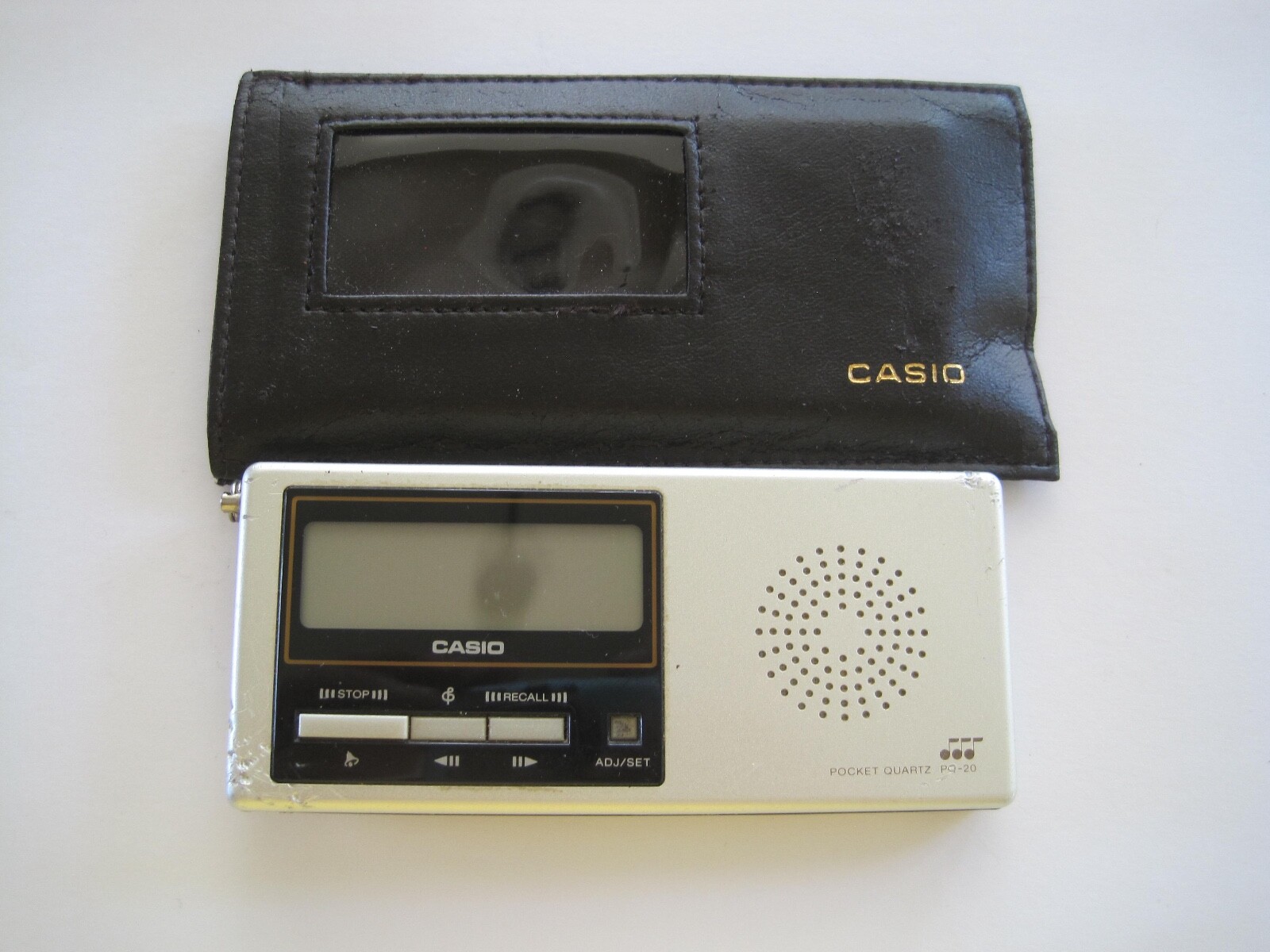 Casio Pocket Quartz Alarm Clock and Recorder Parts and Pieces