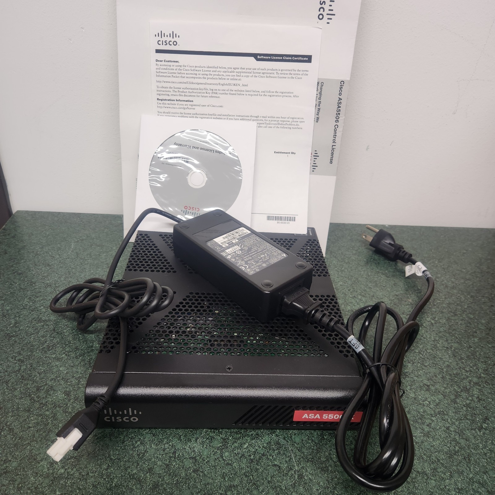 CISCO ASA5506-X Firewall Unlimited Host w/ Cisco ASA5506 Control License