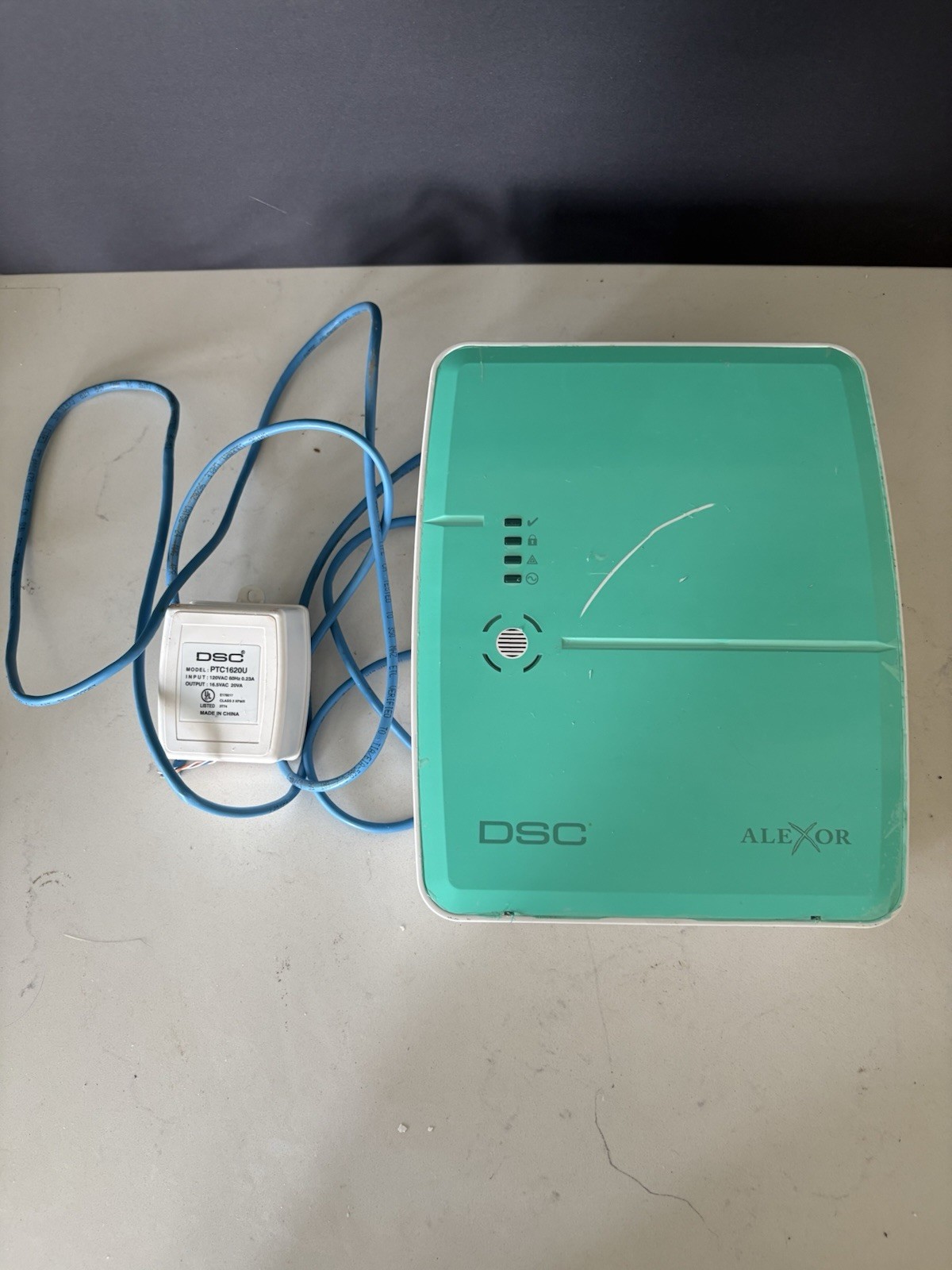 DSC PC9155 CP01 Master Wireless Security Panel ALEXOR w/Transformer PTC1620U