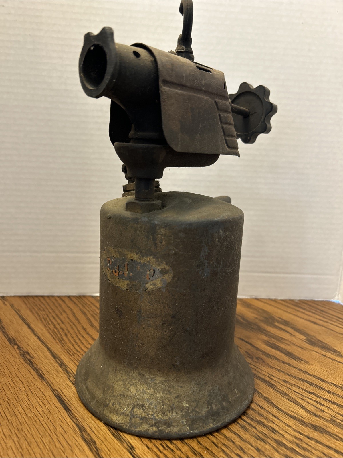 Vintage Antique Brass Blow Torch  Welding Soldering Gas Industrial Prop Decor