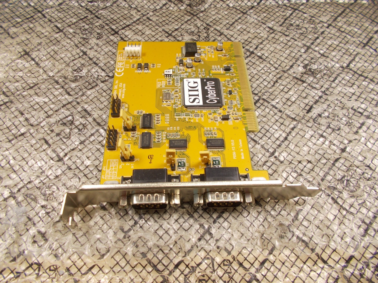 SIIG Cyber PRO JJ-P45012 Dual Port PCI Serial Adapter Card
