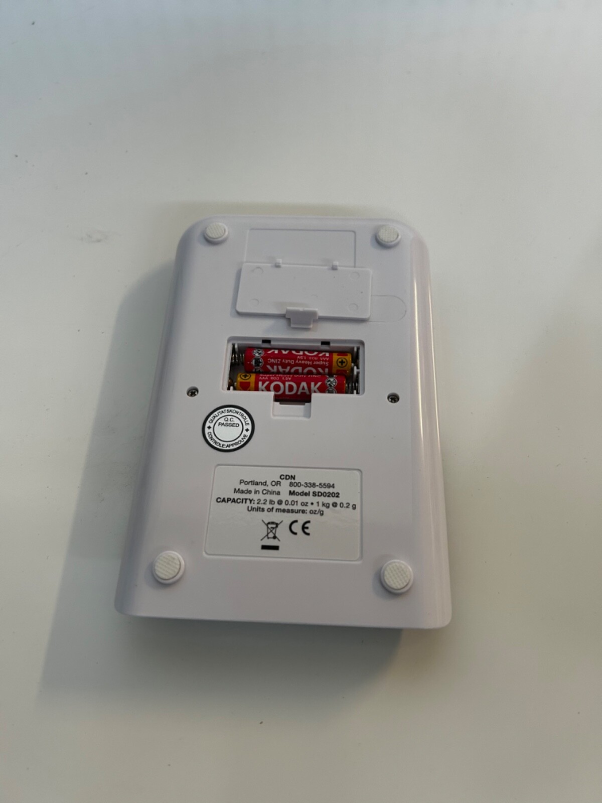 CDN SD0202 Digital Precision Scale 2.2 lb