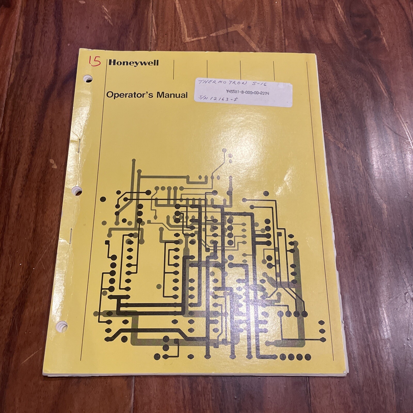 Honeywell Servoline Class 45 Recorder Section 011-271, Issue 1 Operators Manual