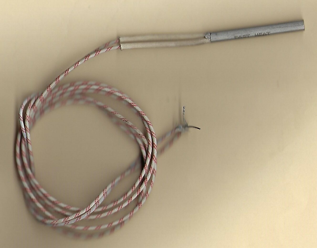 Fast Heat Cartridge Heater 3/8" Dia X 2.25" Inch Long 200W 240V 24" Fiberglass