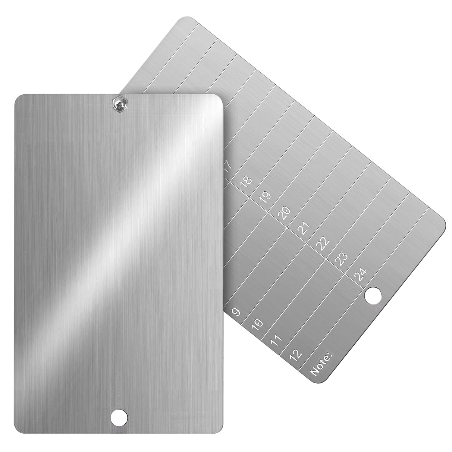 Steel Metal Crypto Seed Phrase Storage Hardware Bitcoin Seed Phrase Plate