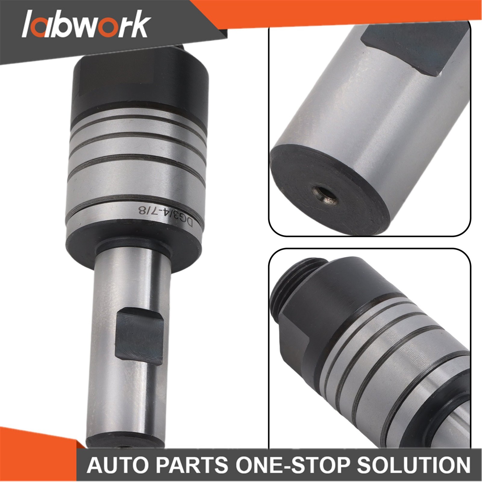 Labwork Stub Arbor Hardened Ground 3/4" Shank 7/8" Arbor