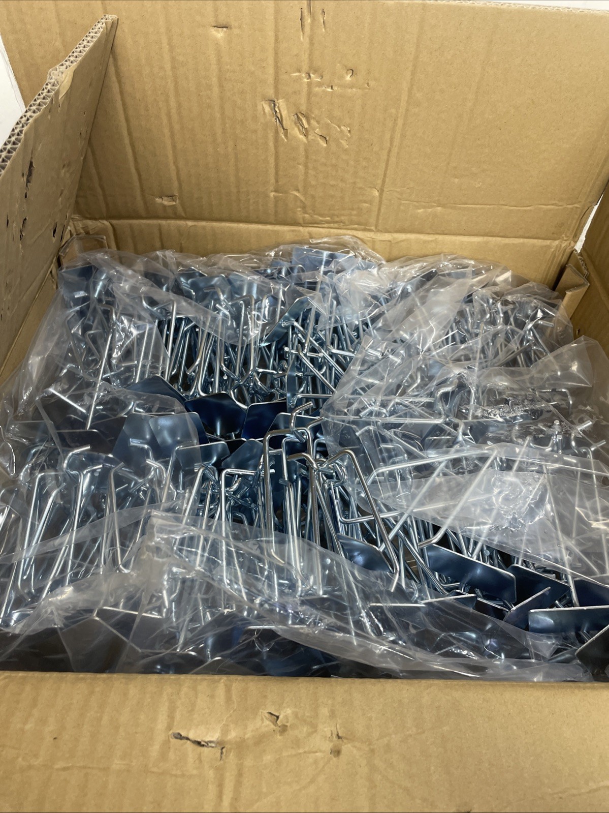 168 count 3” product displat hooks for pegboard with price plates
