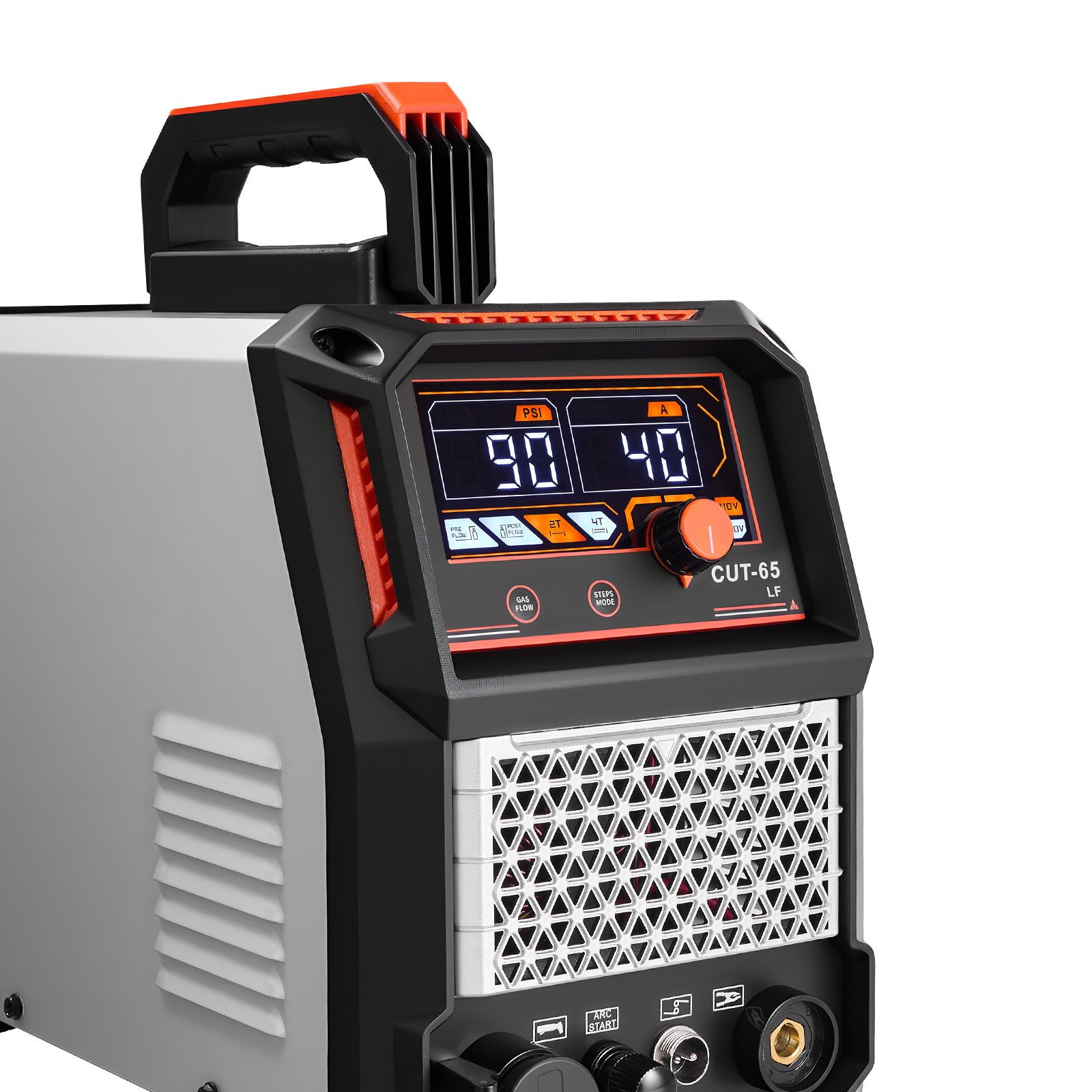 Uimoso 65A Plasma Cutter with Non-Touch Pilot Arc and Low-Frequency Operation