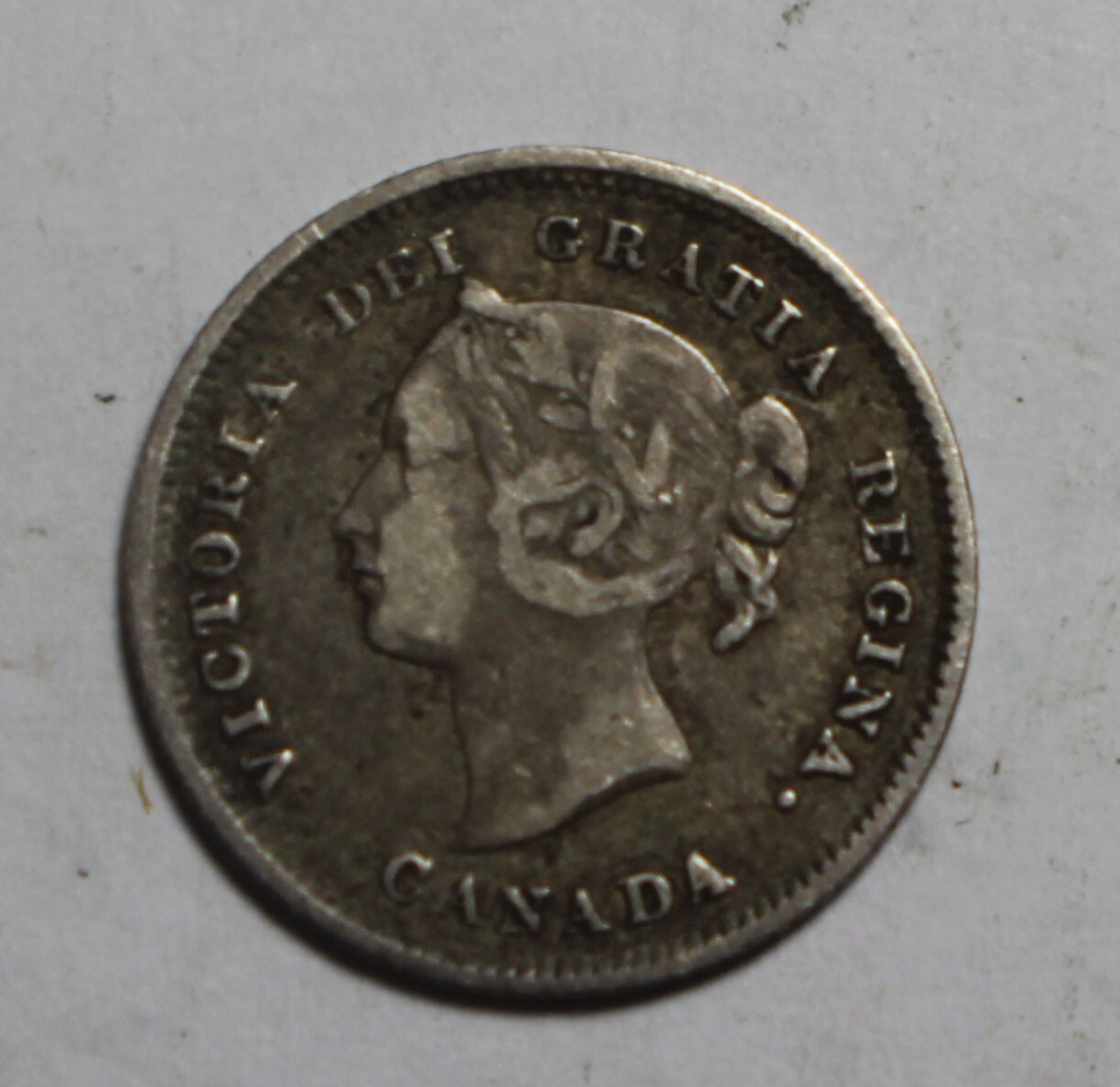 1880 H Canada Nickel ZC876