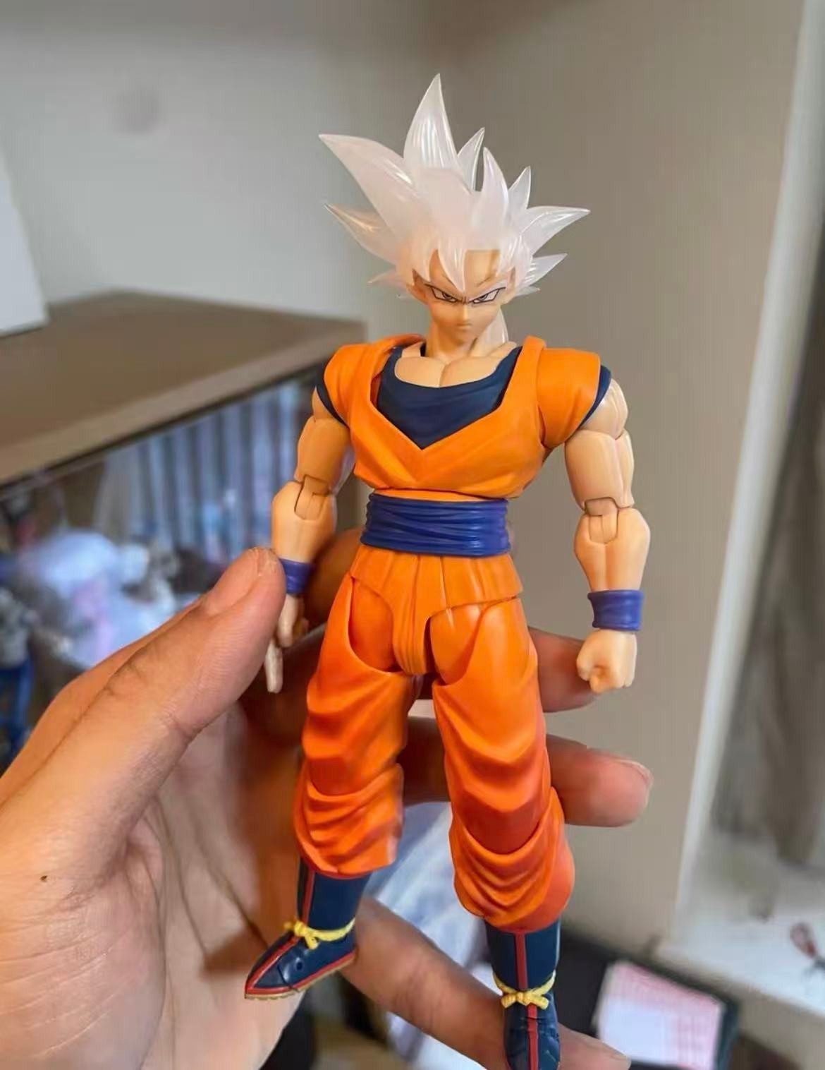 Custom 1/12 shf UI Goku Super Saiyan Goku Ultra Instinct Head Sculpt No Figure
