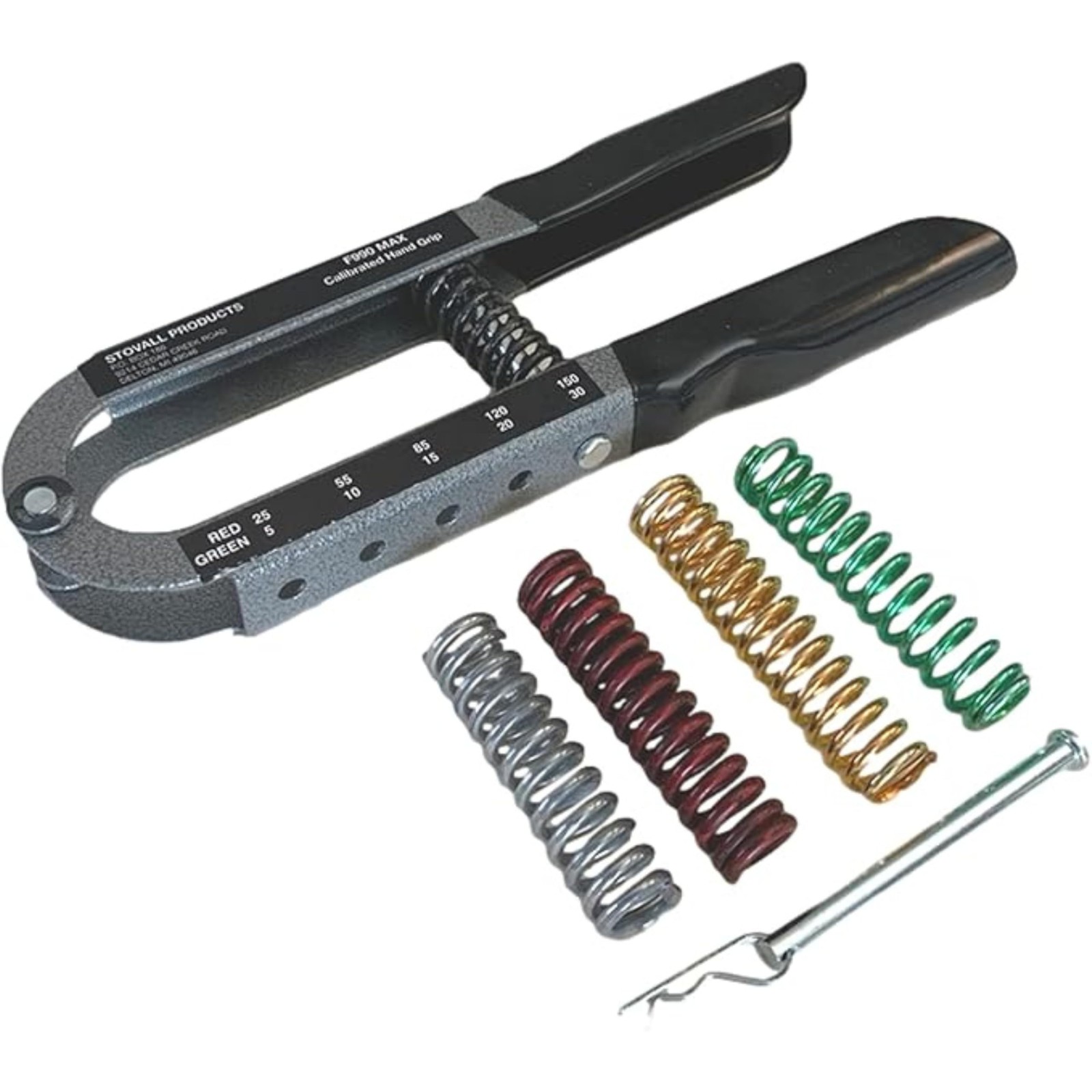 Stovall Adjustable Grip Strength Trainer | Professional Physical Therapy Hand...