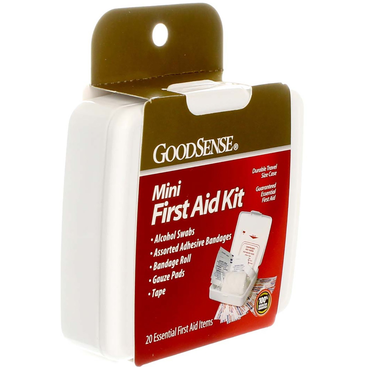 2 Pack GoodSense Mini First Aid Kit, 20 Ct
