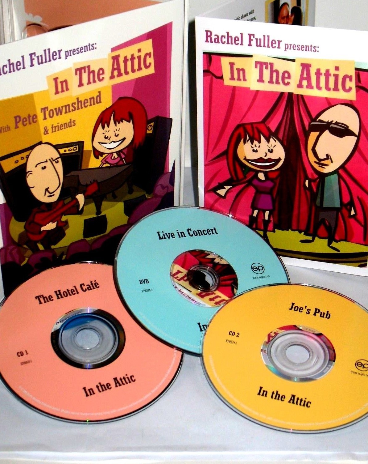In The Attic Pete Townshend & Friends 1 DVD& 2CDS Ben Harper Lou Reed,The Who