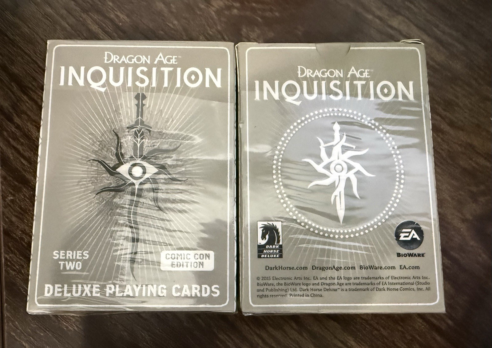 Dragon Age Inquisition Deluxe Playing Cards Deck Series Two Comic Con Edition