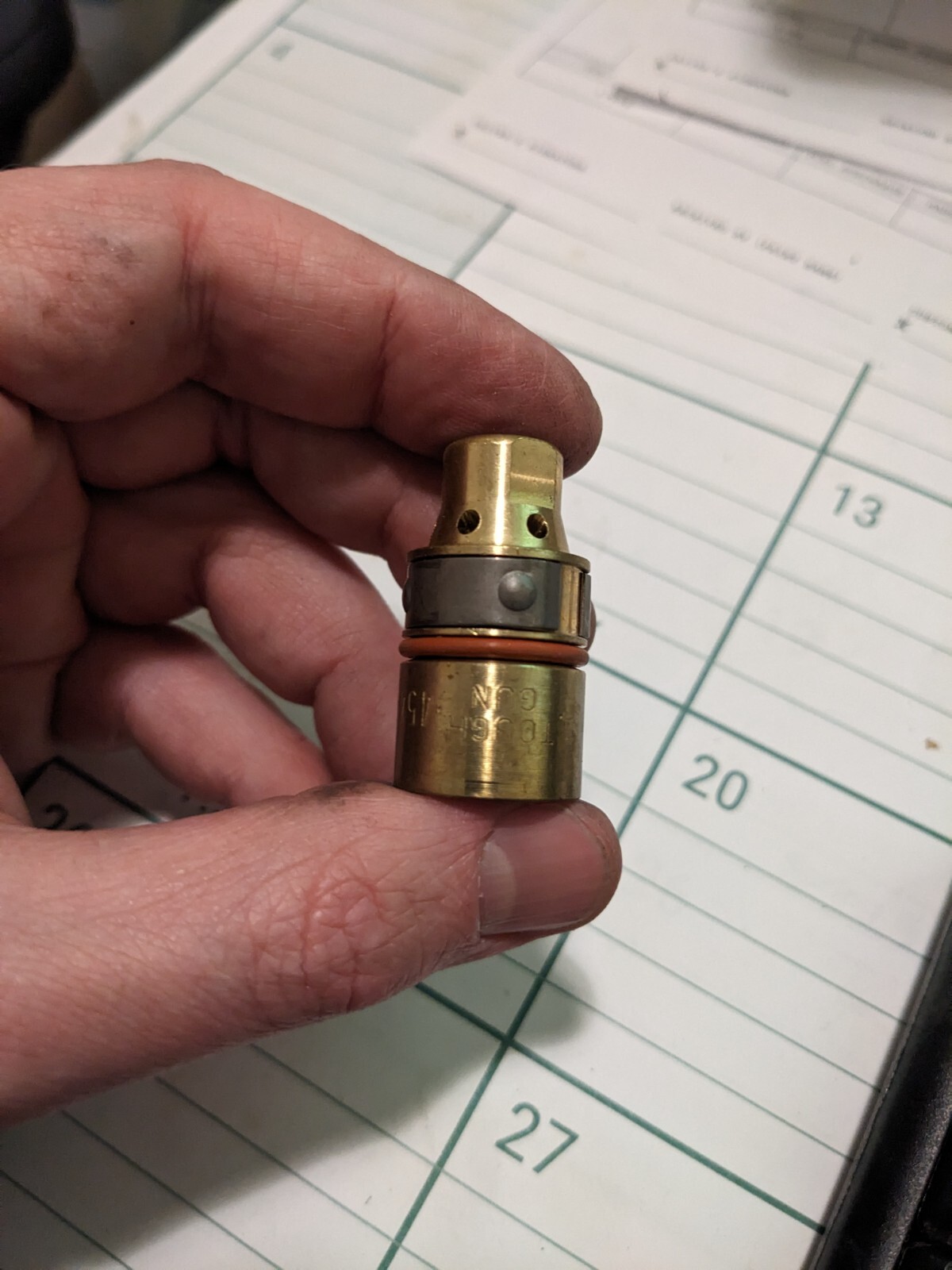TREGASKISS 454-1 RETAINING HEAD (454-1-25) TOUGH GUN