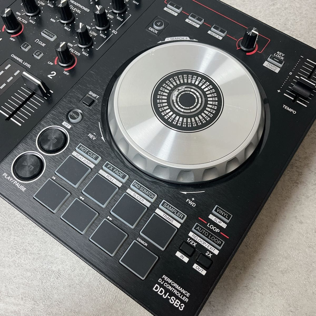 Pioneer DDJ-SB3-N Black DJ Controller Serato USB Tested