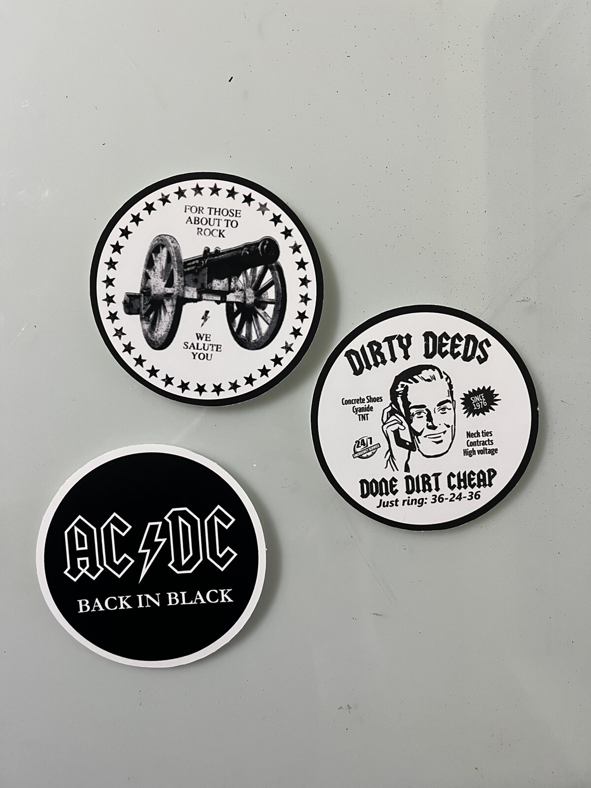 Ac/dc Sticker Pack