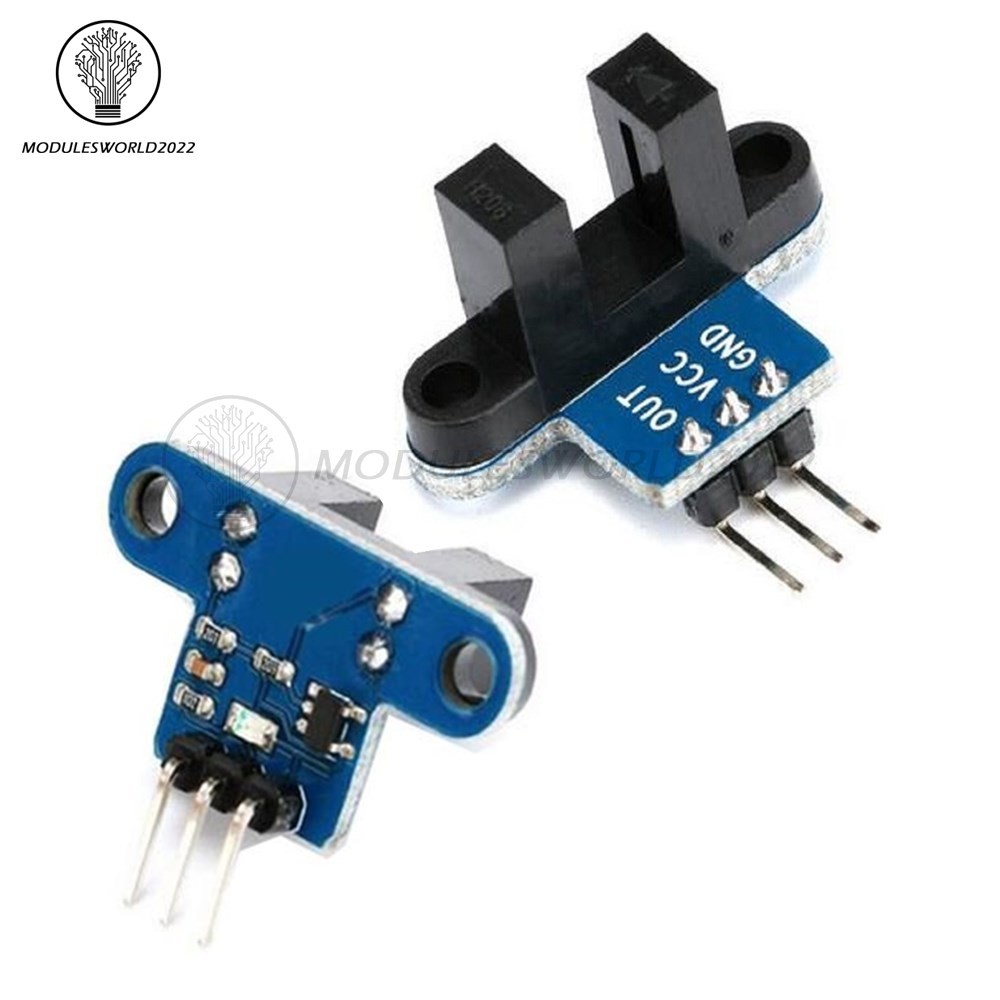 10PCS IR Infrared Slotted Speed Measuring Detection Optocoupler Sensor Module