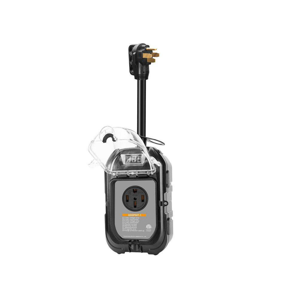 50A 1-Outlet EMS Surge Protector with Time Delay