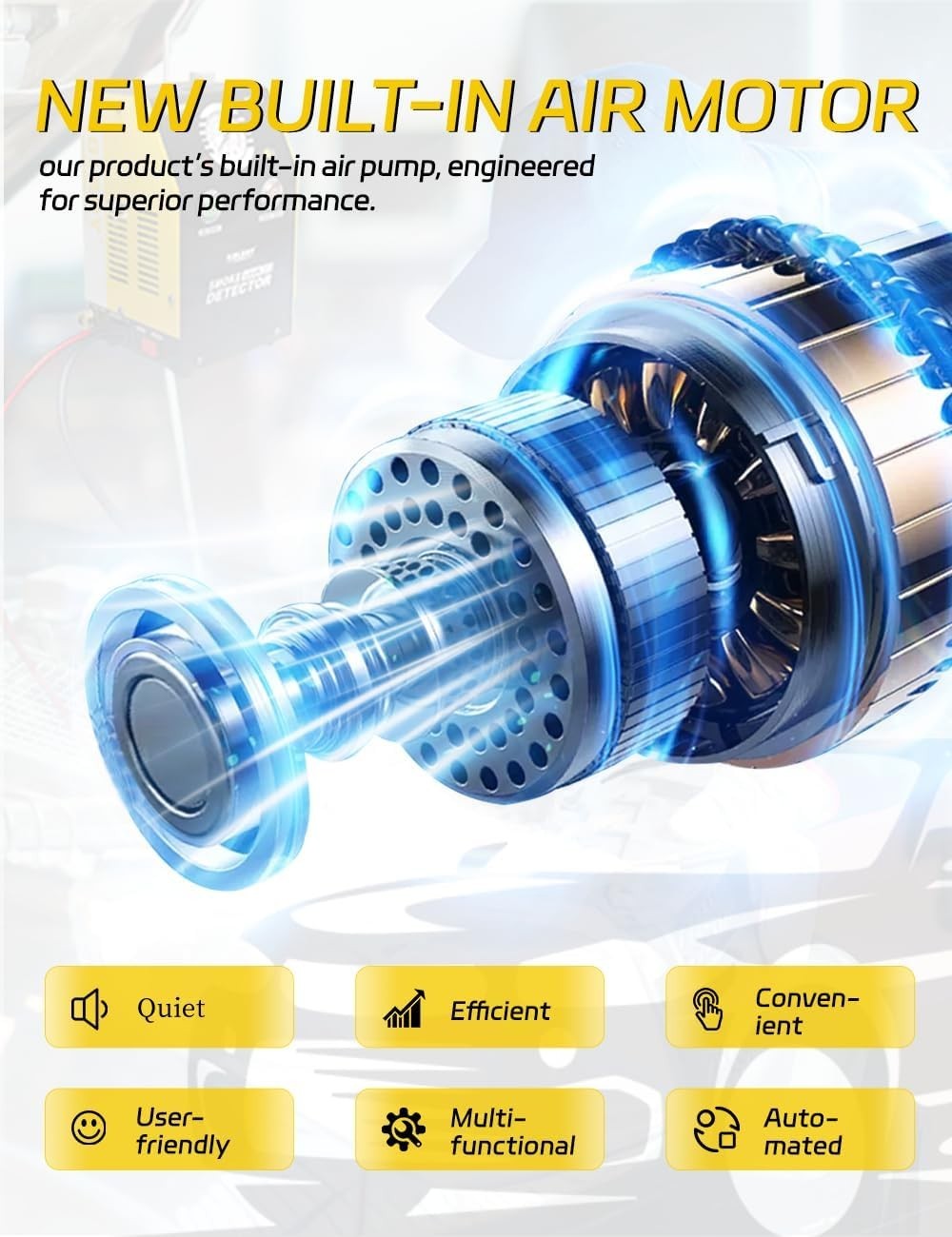 Compact Automotive Smoke Machine with Overheating Protection for Safe Use