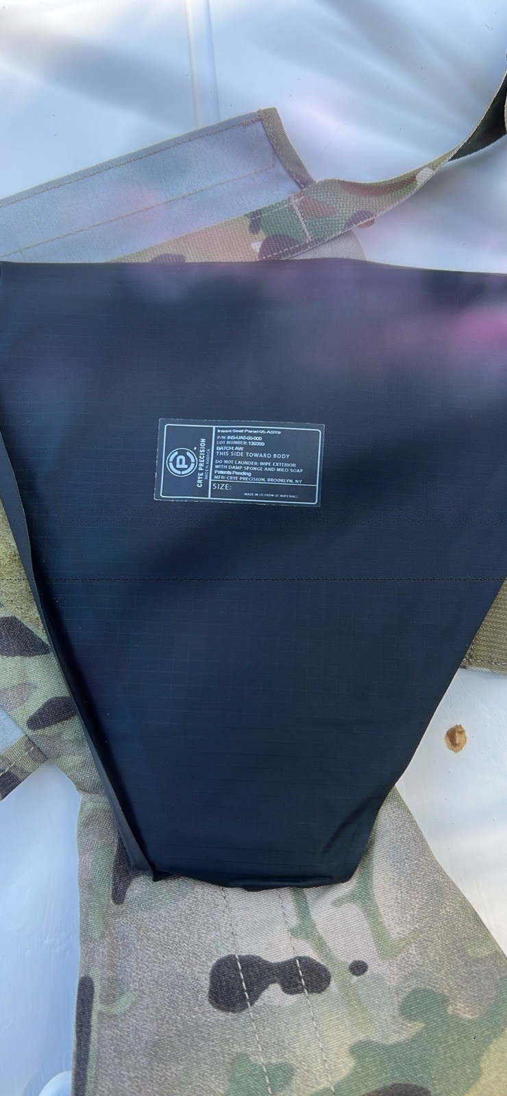 Crye Precision Groin Protection System With Inserts
