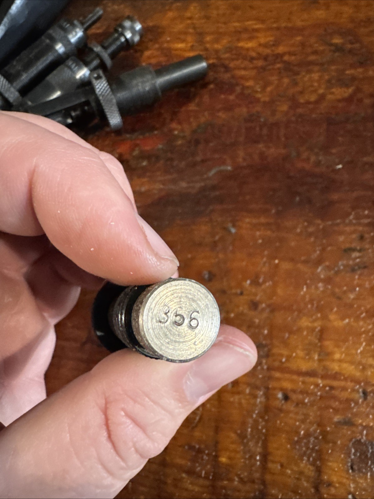 Vintage Lyman Model 310 Tool & .35 Remington Reloading Die Set.