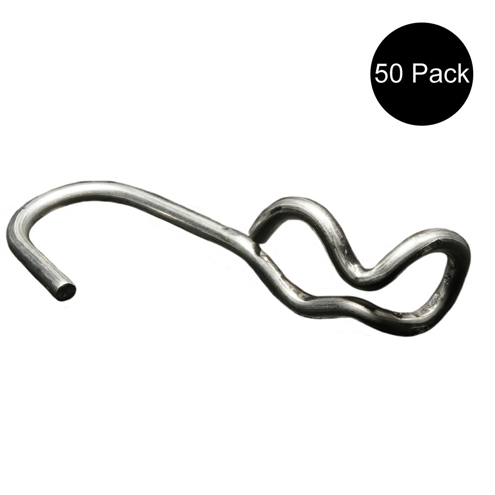 Fifty SJ Hooks for Cargo Control & Handling Tie Downs Straps Bungees RRH-100