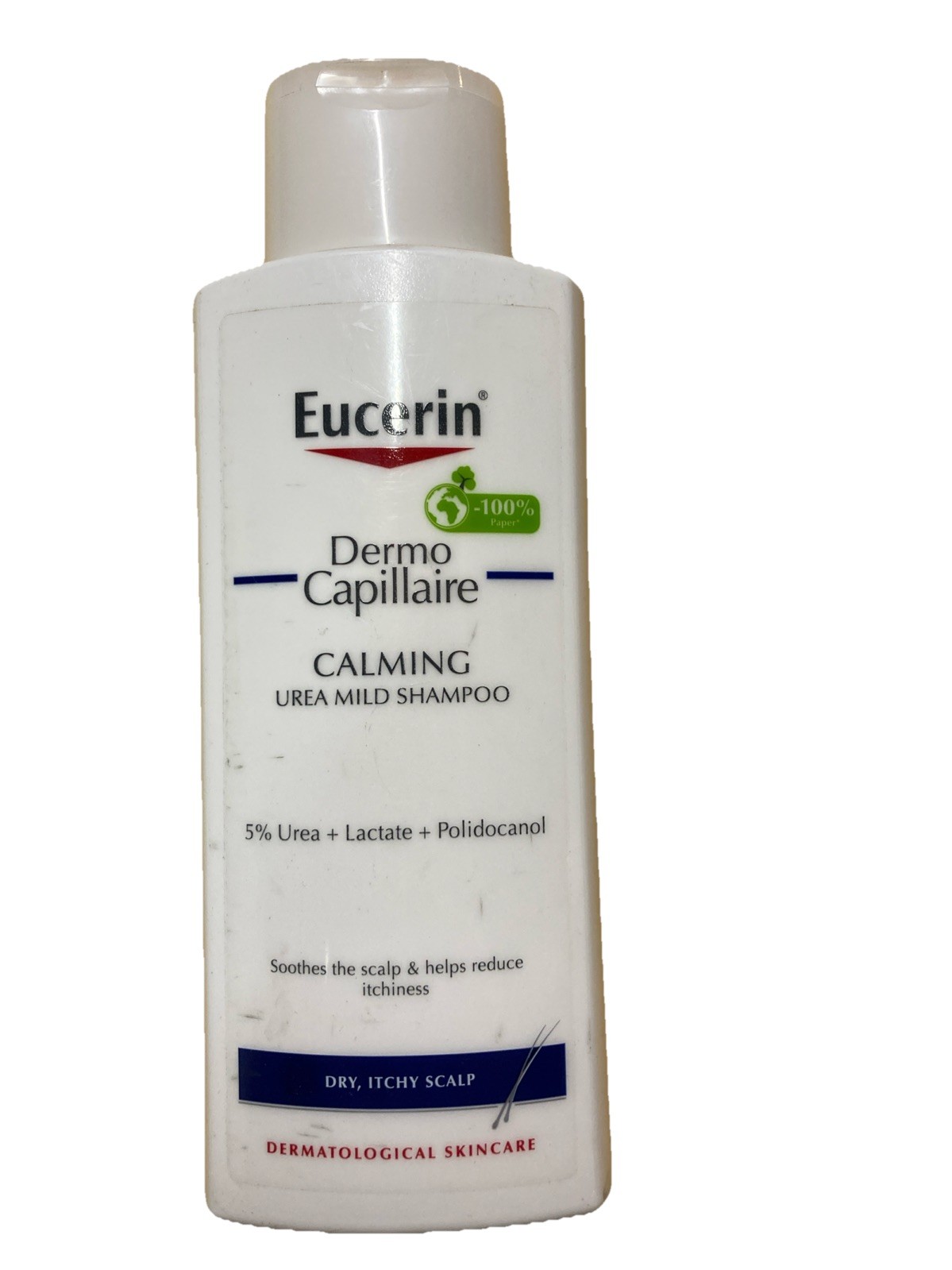 Eucerin DermoCapillaire Calming Urea Mild Shampoo 250ml Exp 01/2025