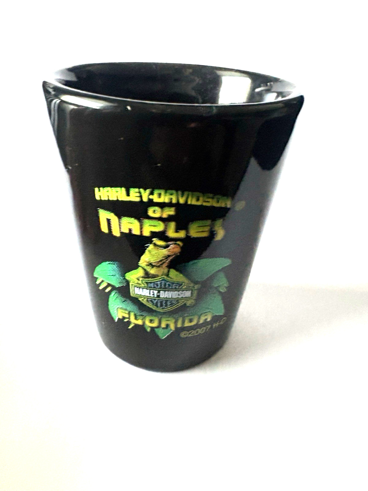 Harley Davidson Of Naples Florida Shot Glass