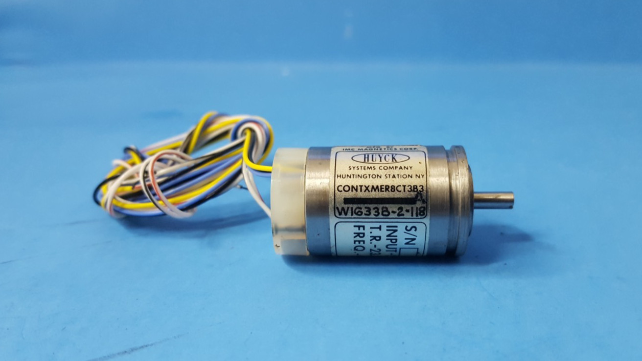 Synchro Control Transformer, W1633B-2-118, HUYCK, 11.8V-400HZ, 5990-00-079-2903