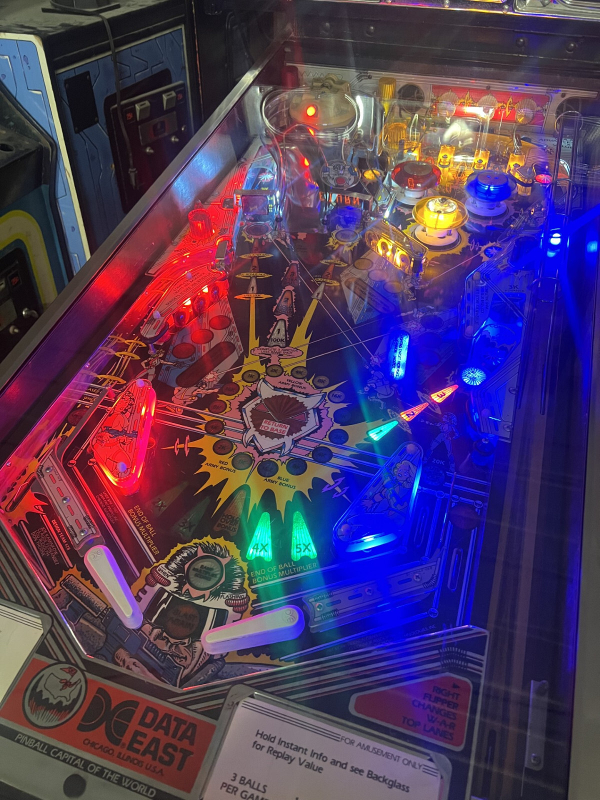 LASER WARS Complete LED Lighting Kit custom SUPER BRIGHT PINBALL LED KIT