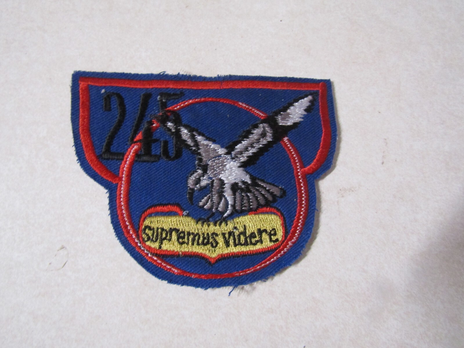 MILITARY PATCH SEW ON OLD VIETNAM ERA 245TH AVIATION COMPANY