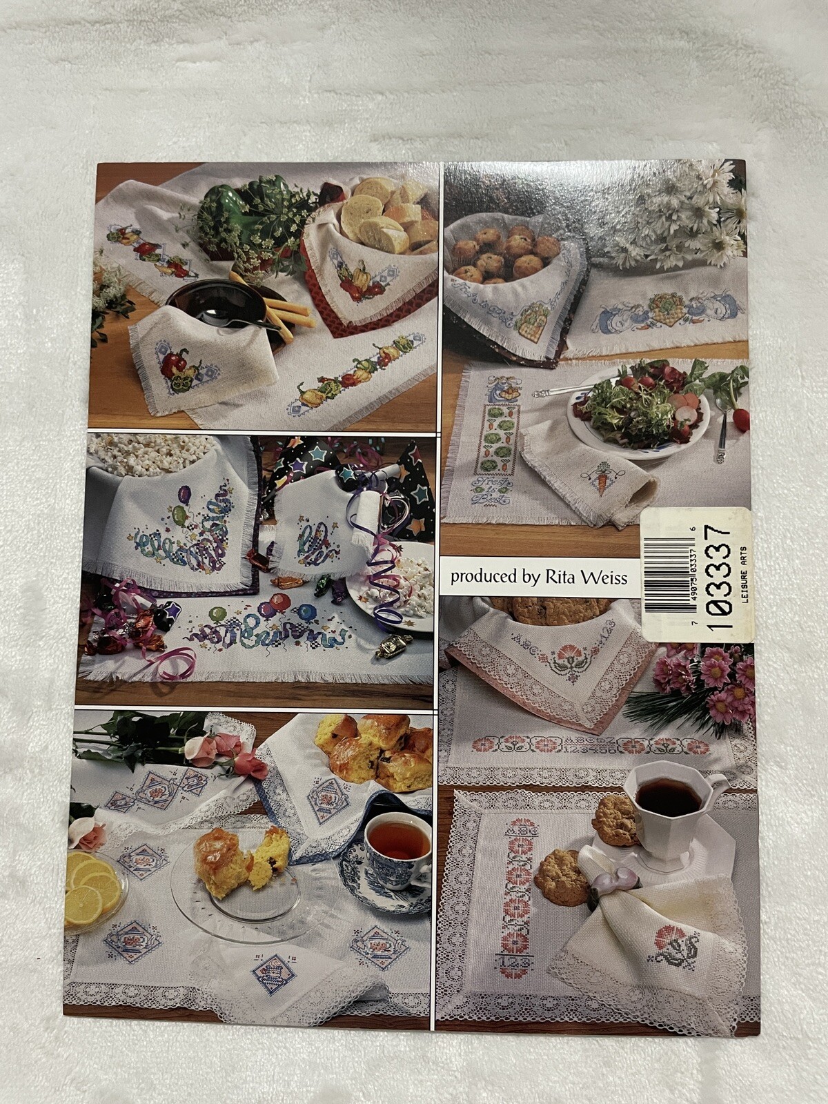 Set a Pretty Table American School Needlework Cross Stitch 3639 Baatz Orton