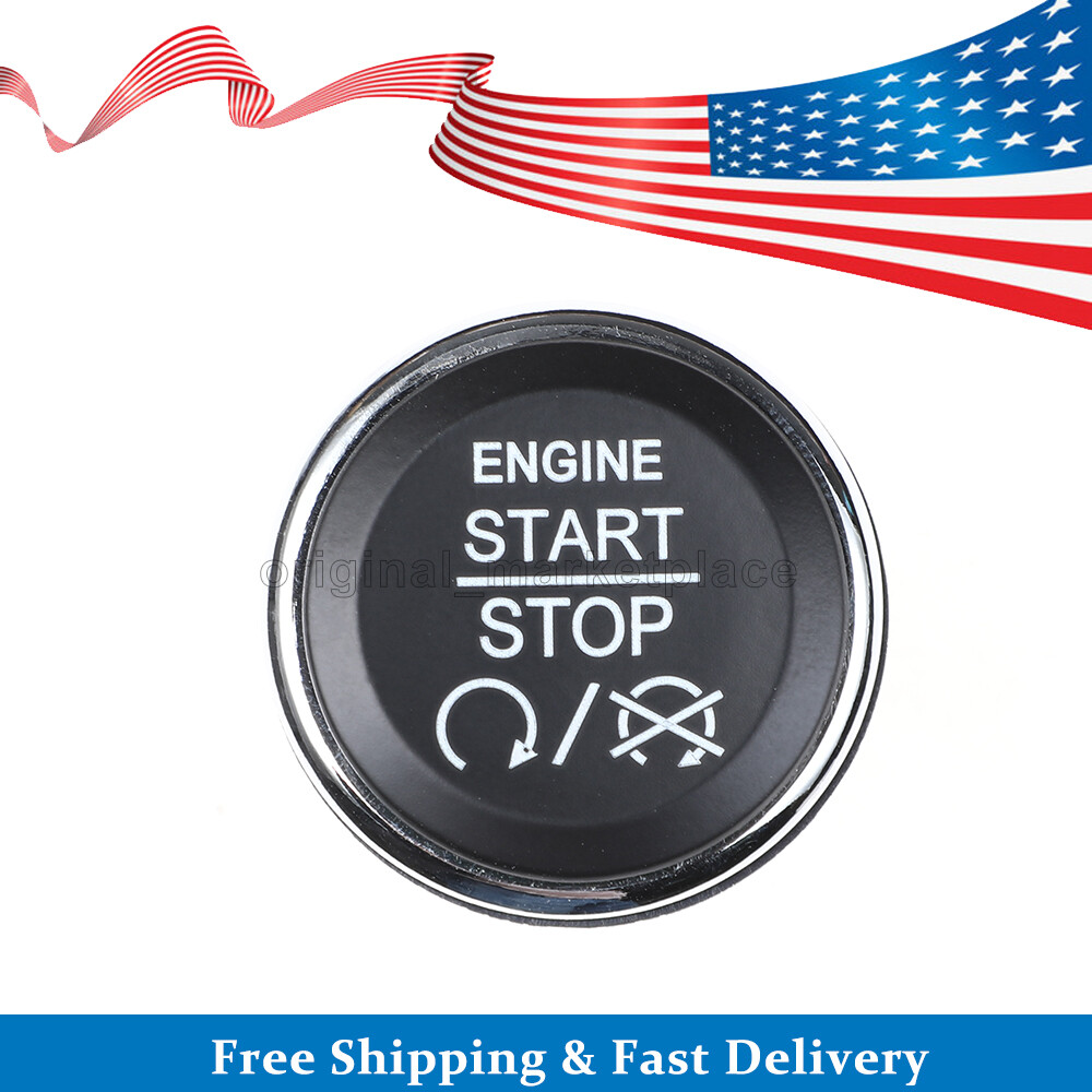 For Dodge Chrysler Jeep Push Button Engine Ignition Start Stop Switch 1FU931X9AC