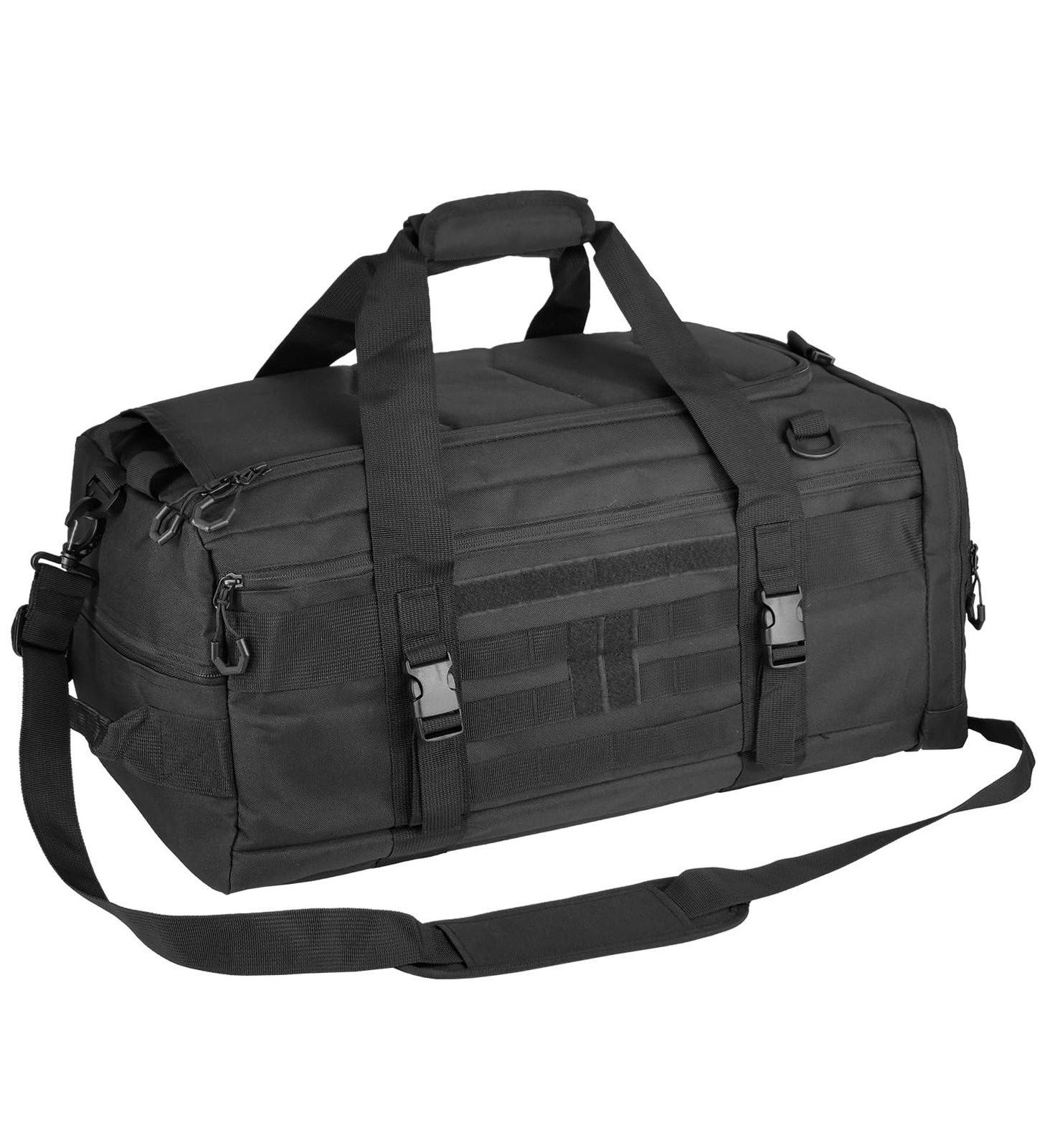 50L Large Duffle Bag, 3-in-1 Tactical Backpack MOLLE Pack for Sports/Gym/Outd...
