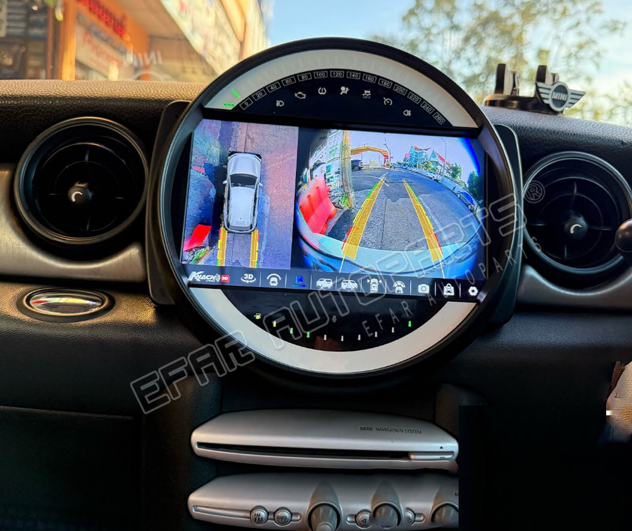 4+64GB CarPlay Android 15 For BMW Mini Cooper R56 2007-2014 Radio Stereo +CAM