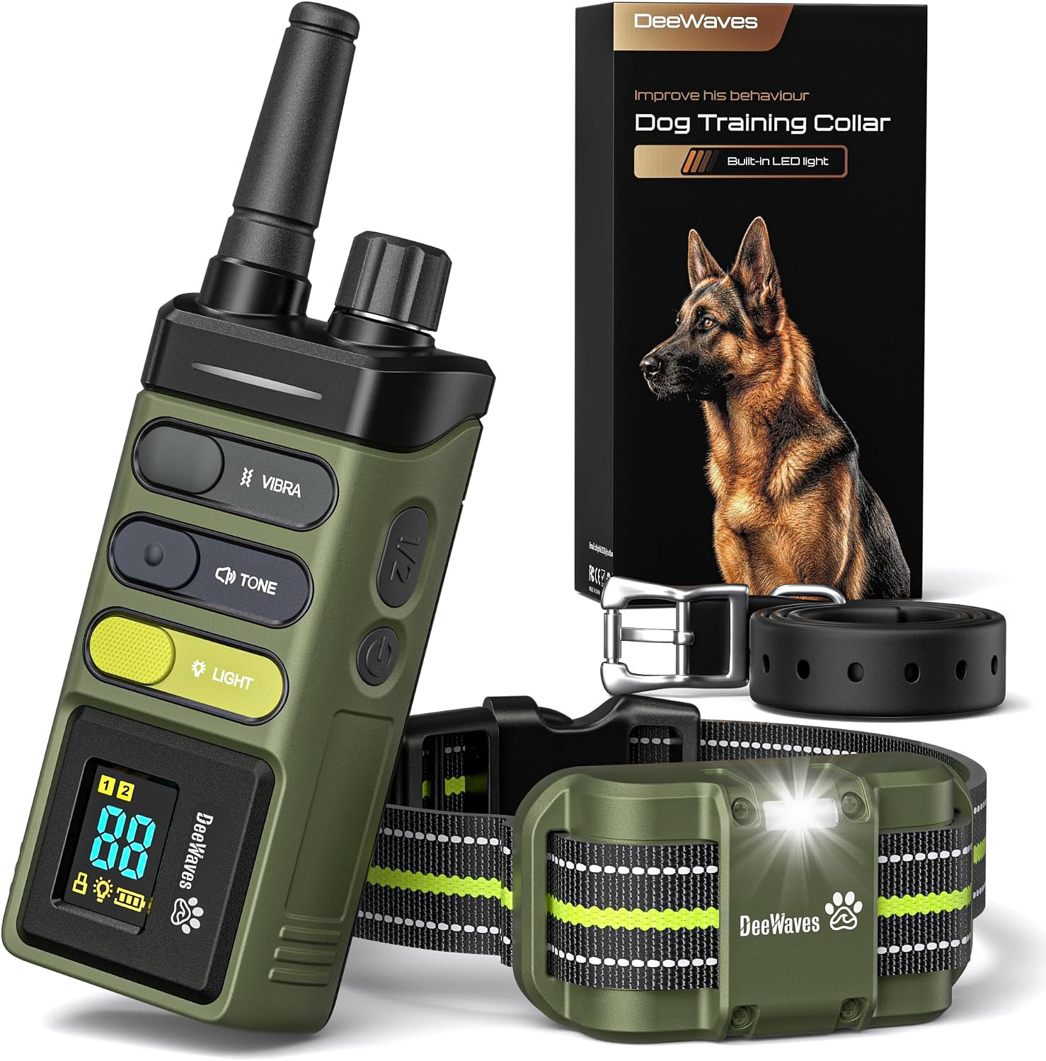 Dog Training Collar 5249Ft Rechargeable Dog E Collar for Small Medium Large | IP