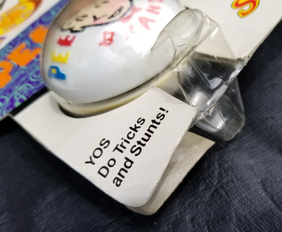 Pee Wee Herman YO-YO 1988 in original packaging