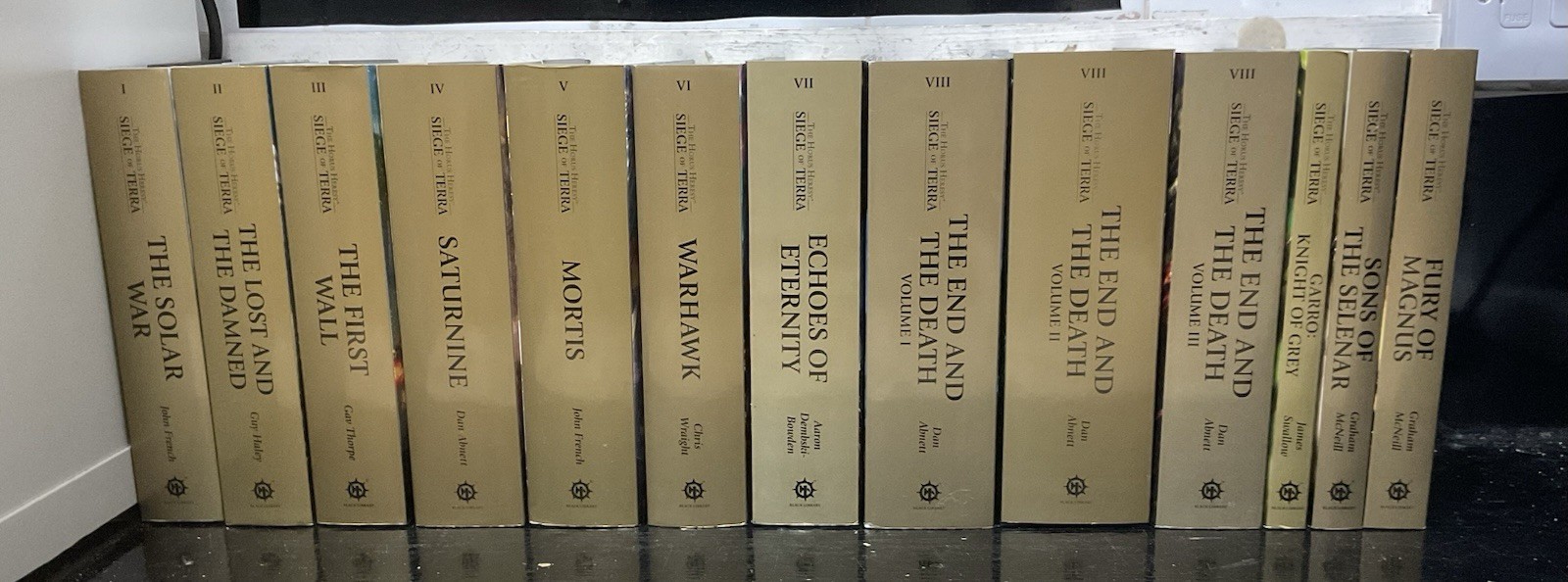The Horus Heresy: Siege Of Terra - Complete Hardback Collection