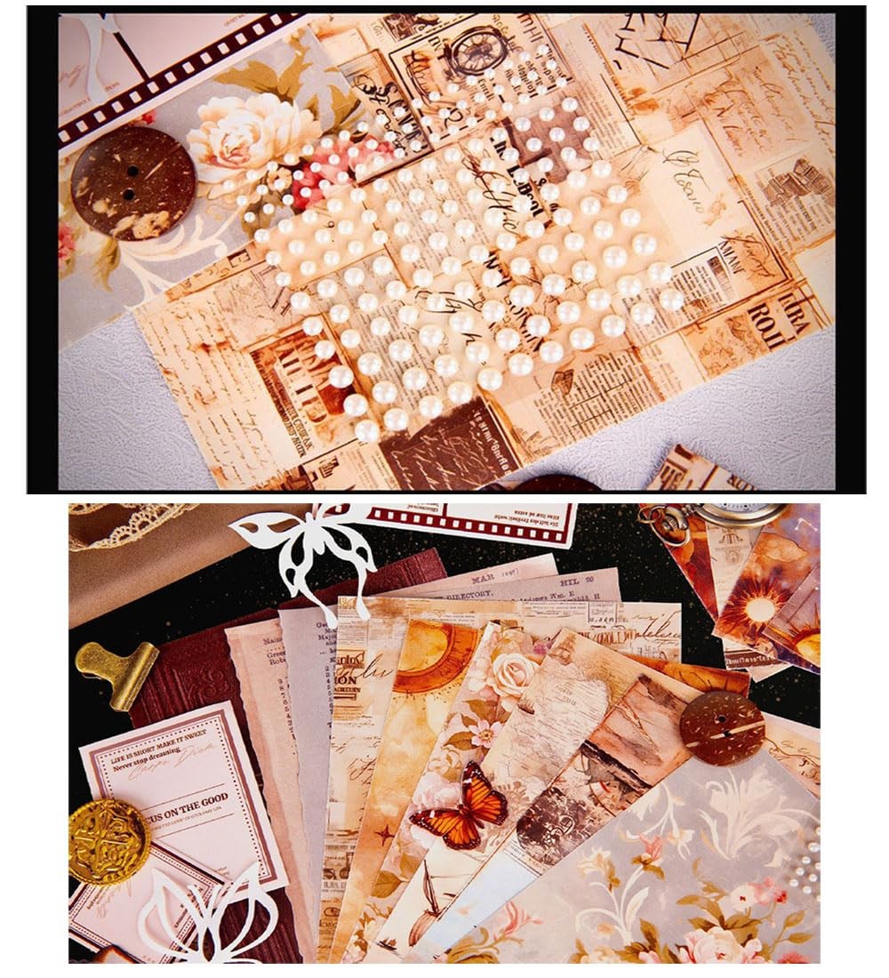 34Pcs Scrapbook Material Supplies Set Bullet Journals Planner Multicolor