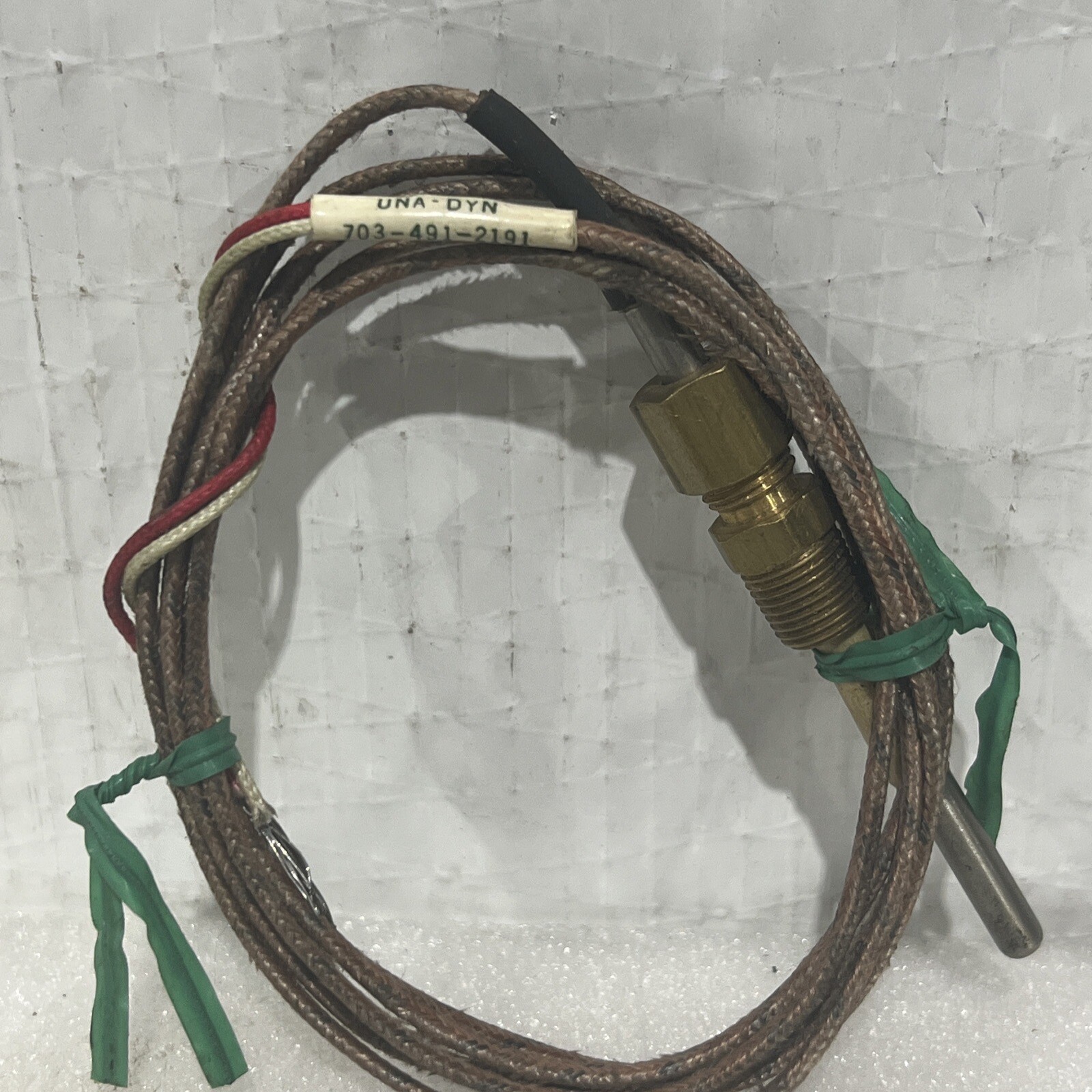 🔥Una-Dyn 7034912191 Thermocouple, Used, Free Shipping🇺🇸