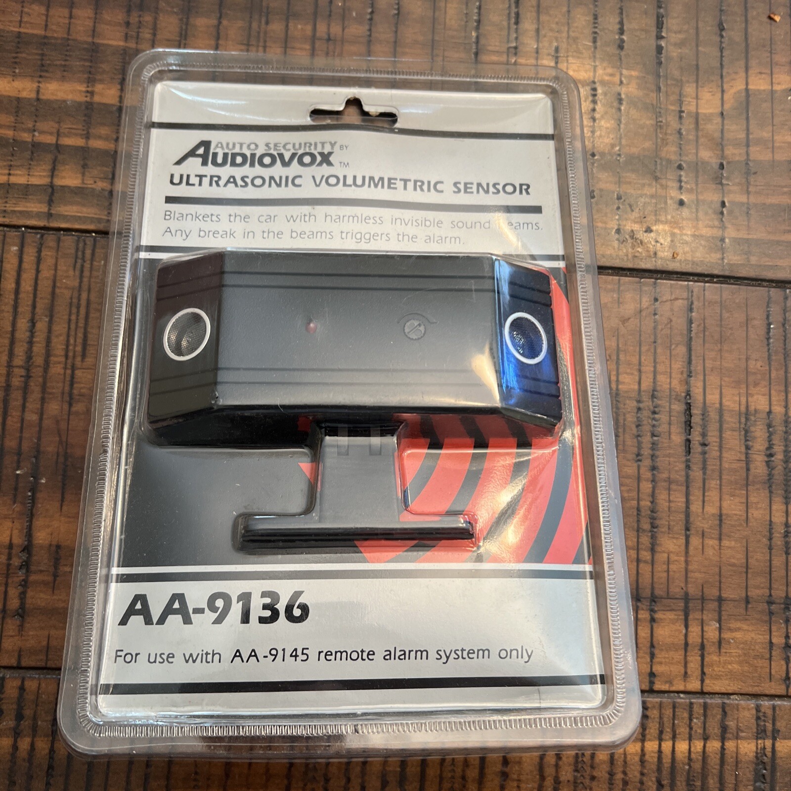 Audiovox Ultrasonic Volumetric Sensor AA-9136 Auto Security remote alarm system