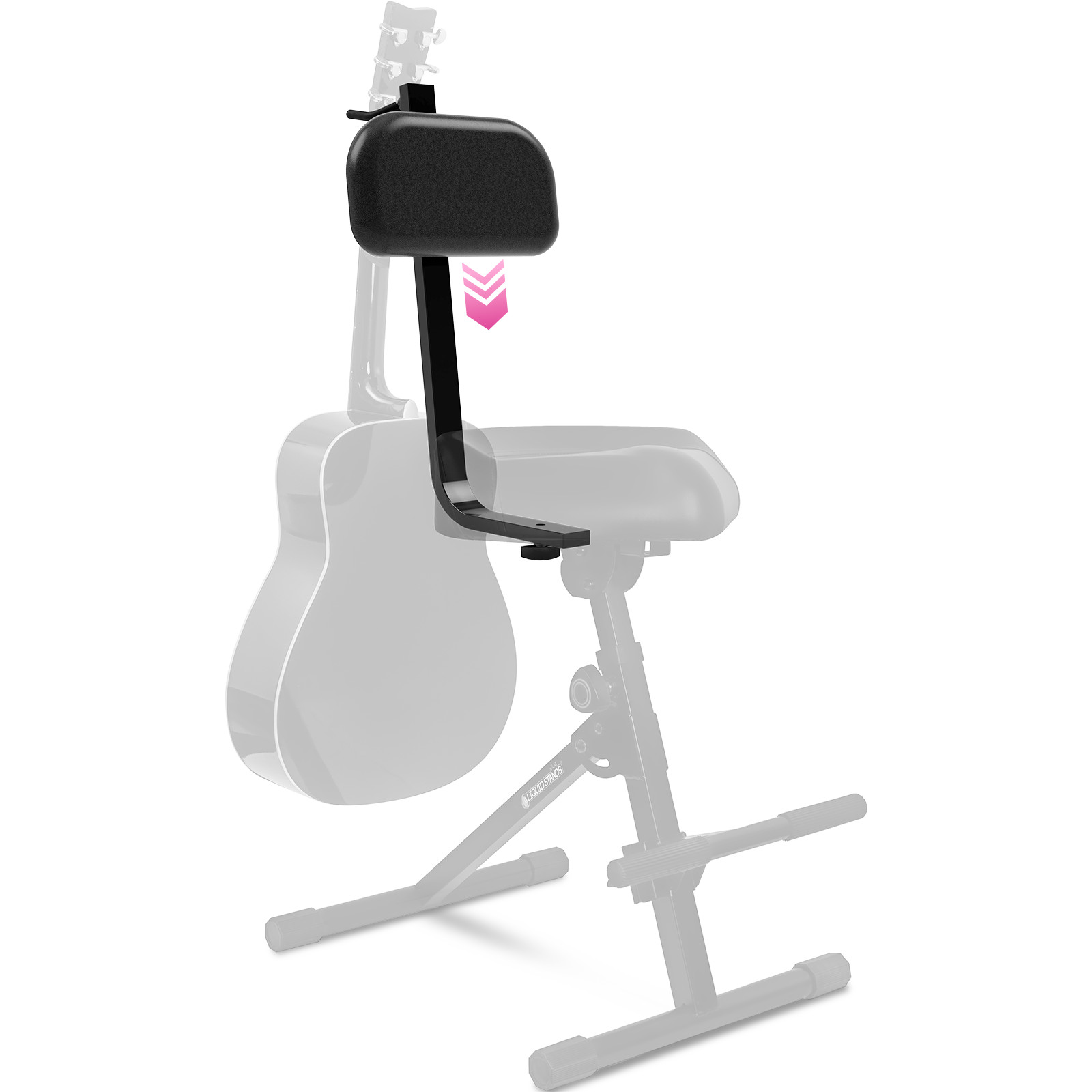 Adjustable Backrest for LS MS1150 MS1092B - Guitar Holder, Piano Bench Support