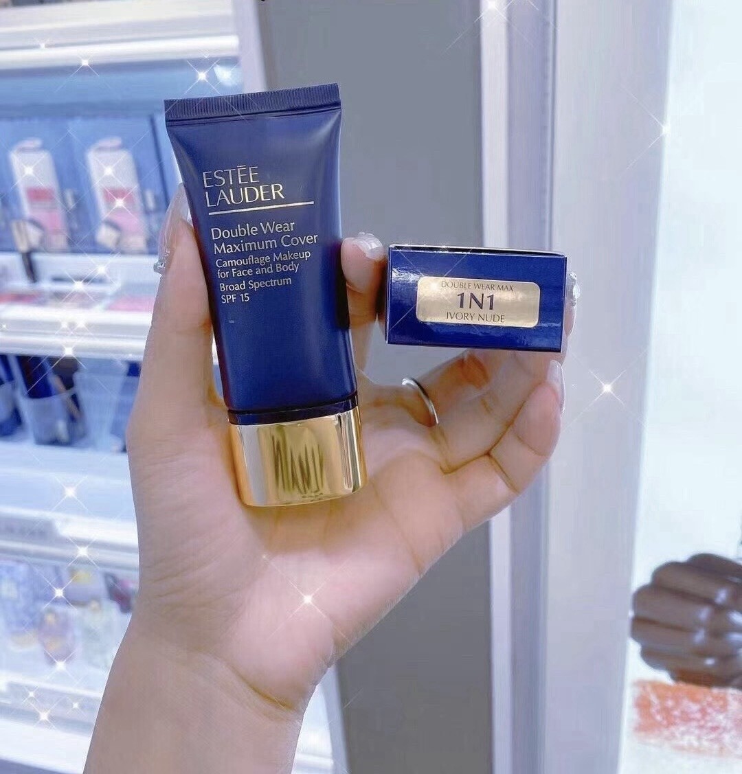 Estée Lauder Double Wear Maximum Cover Camouflage Makeup SPF 15 - 1N1 Ivory...