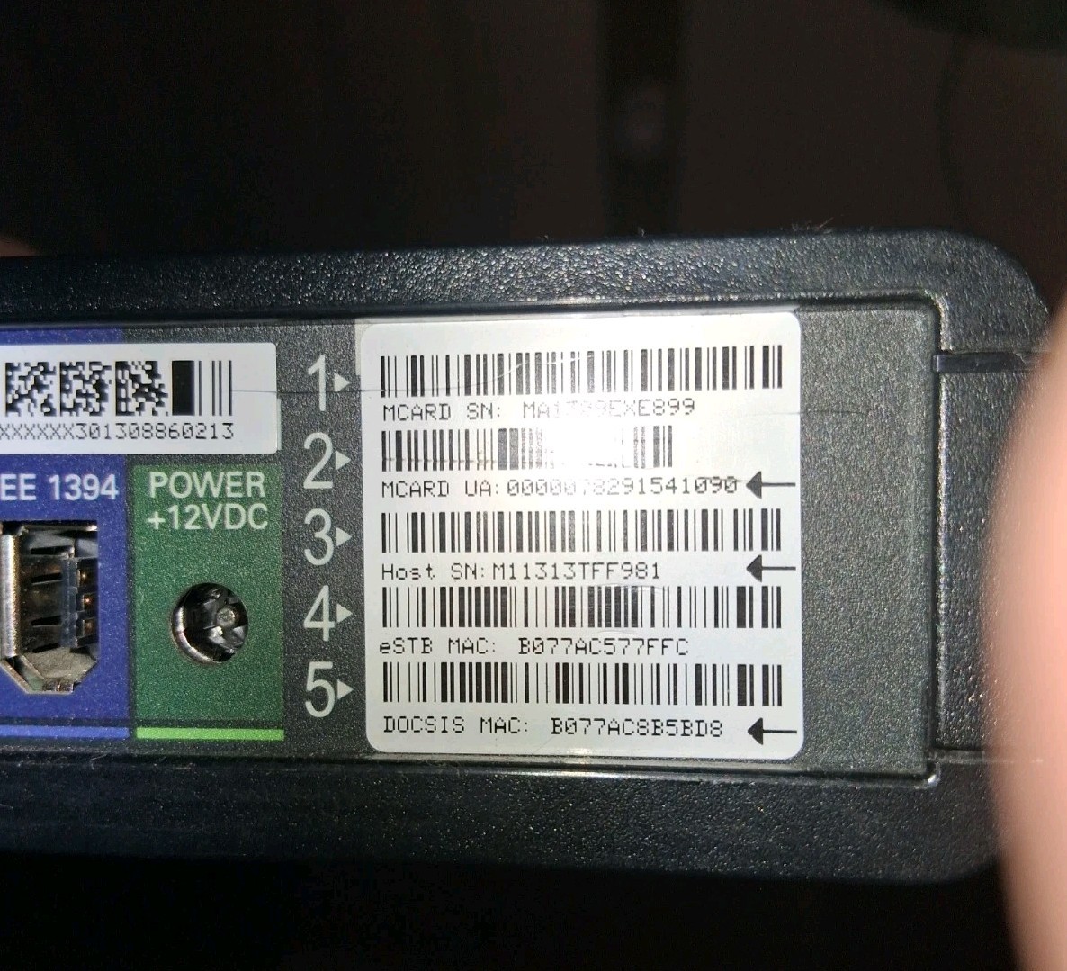 Arris DCX3200
